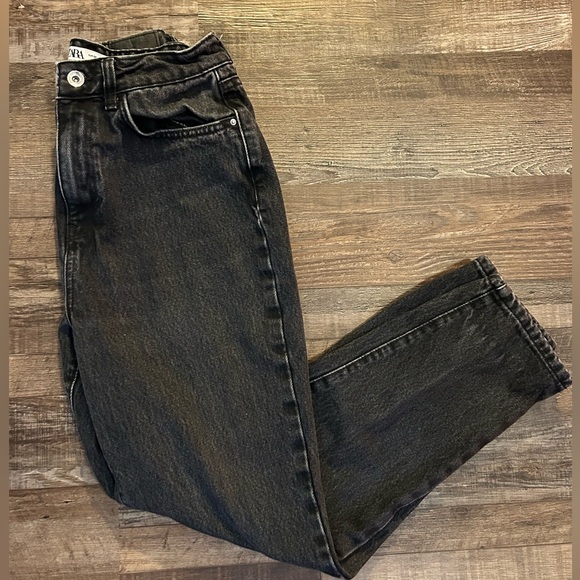 Zara Black Baggy Jeans - Picture 1 of 7